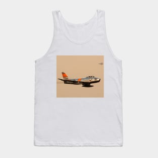 F-86 Sabre at dusk Tank Top